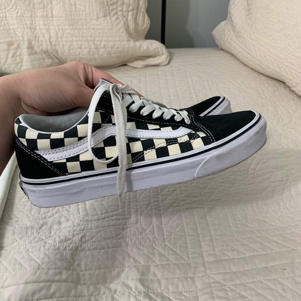 Vans checkerboard sneakers